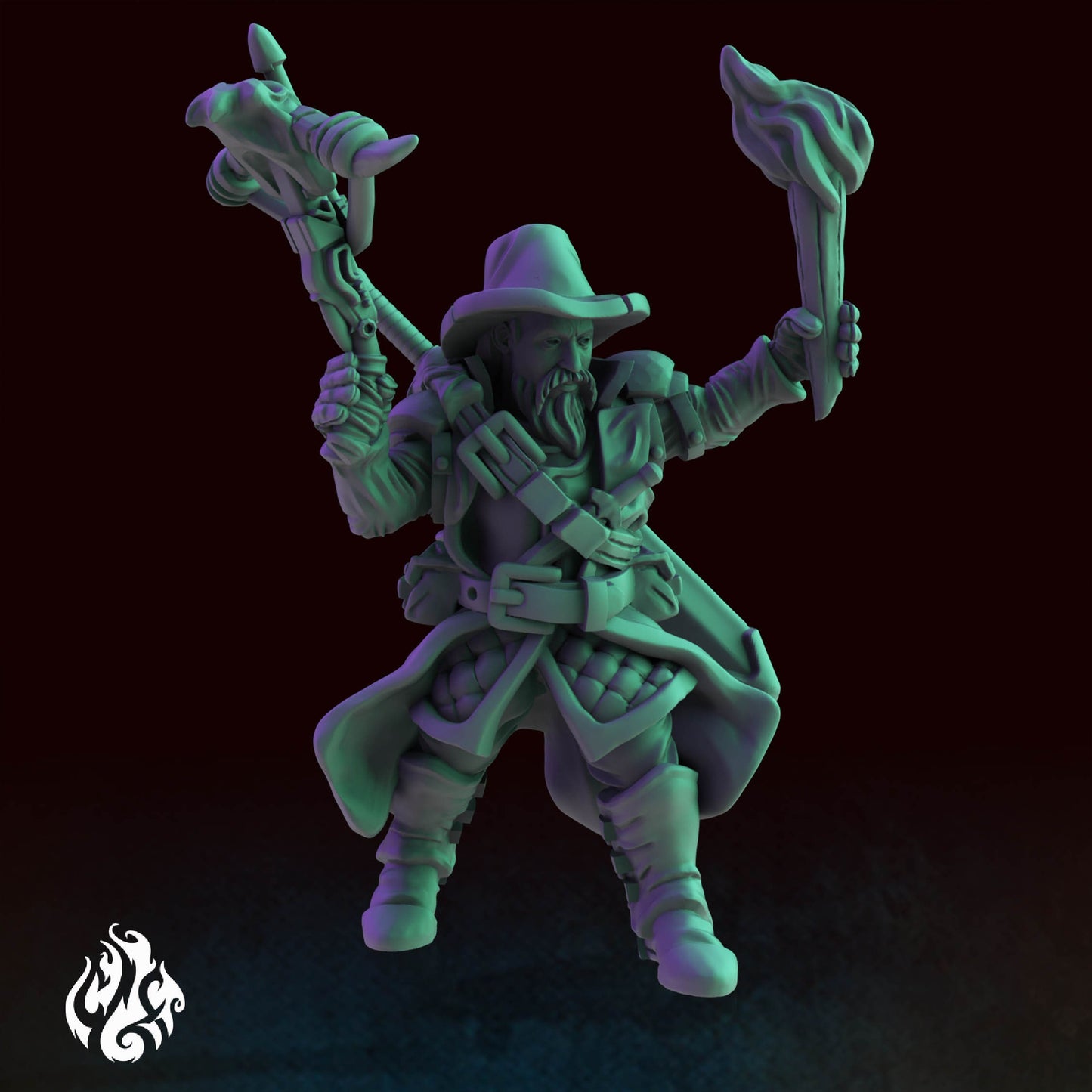 Heroes - Witch Hunter | DnD Miniatures | Tabletop Gaming Miniature | Fantasy-War Games