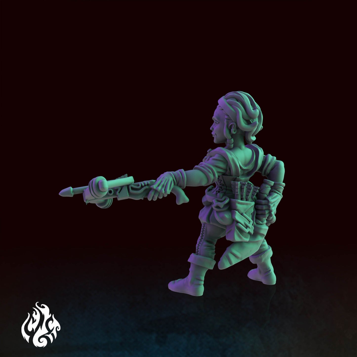 Heroes - Rogue Halfling | DnD Miniatures | Tabletop Gaming Miniature | Fantasy-War Games