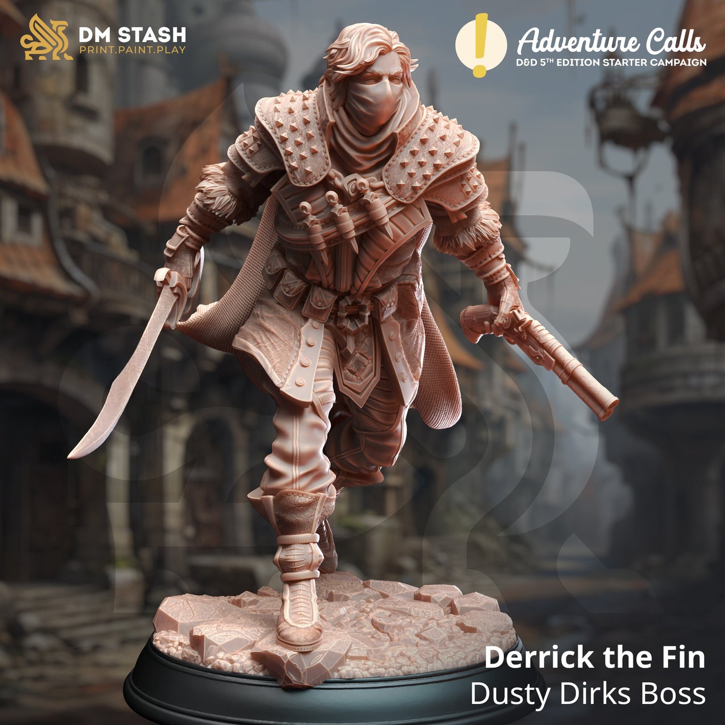 Derrick the Fin - Dusty Dirks Boss