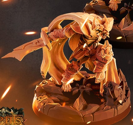 Riggath - Skeleton Demon from the Depths of Hell Collection