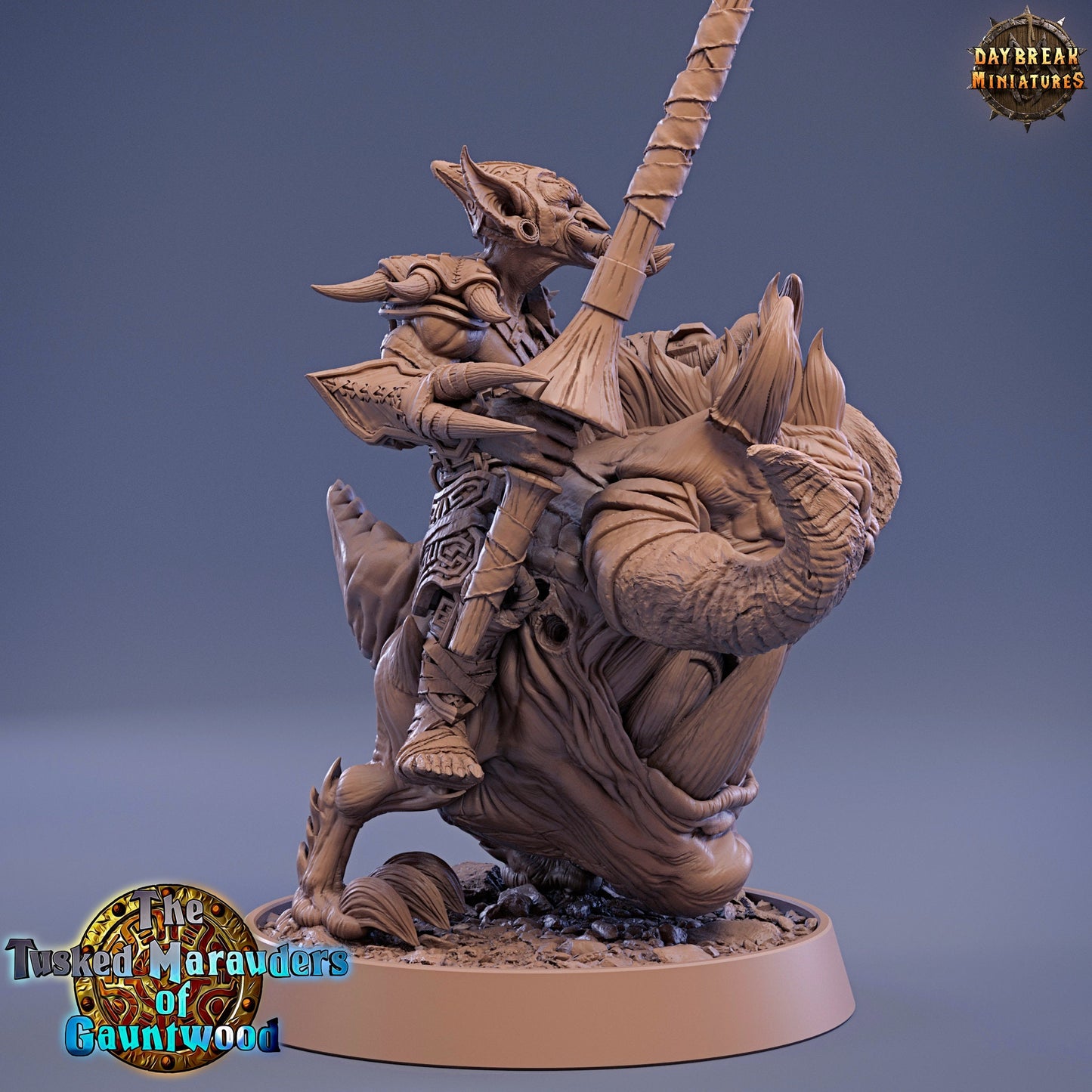 Goblins - Tusked Marauders of Gauntwood - Dongli Smite on Head Runner