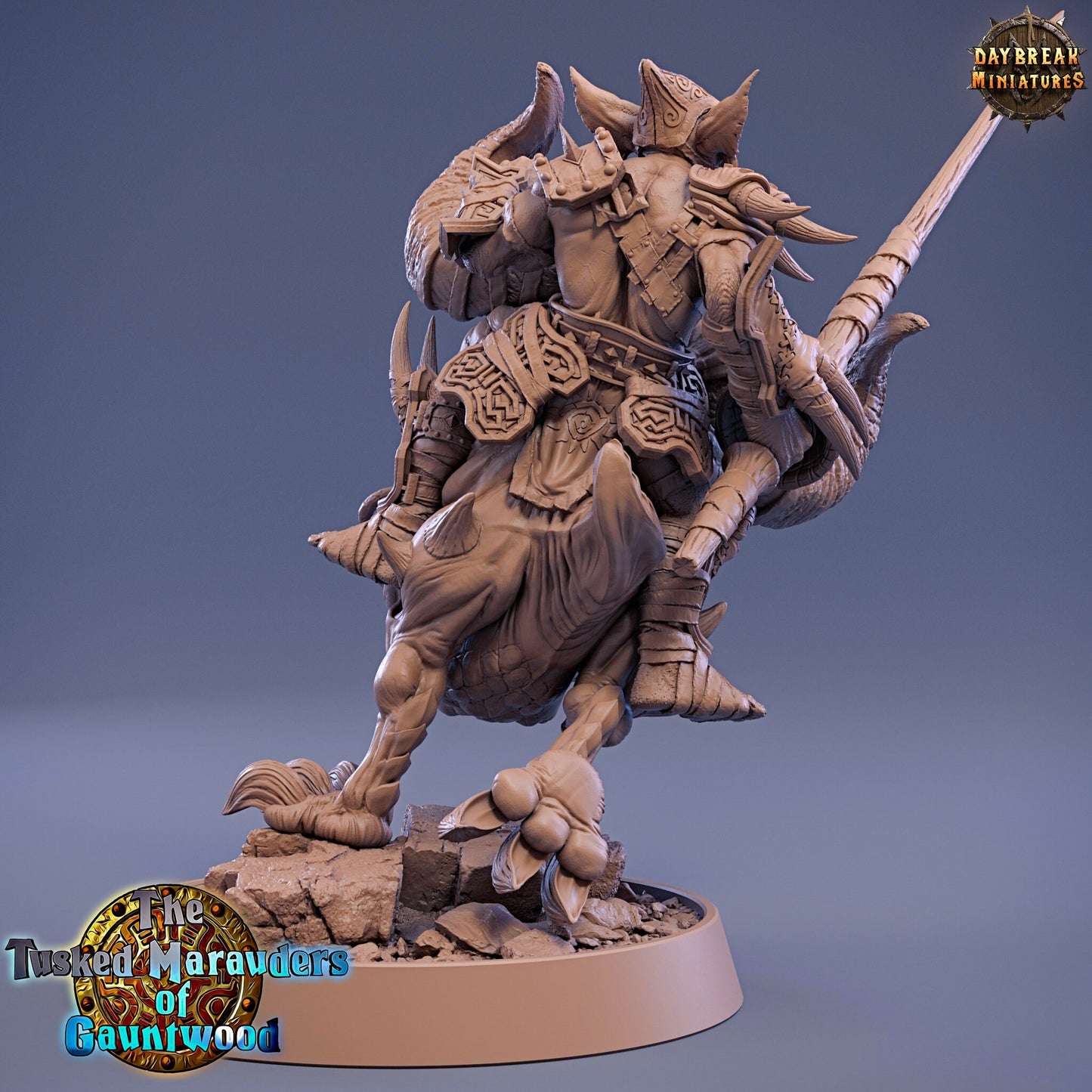 Goblins - Tusked Marauders of Gauntwood - Krimli Smite on Head Runner