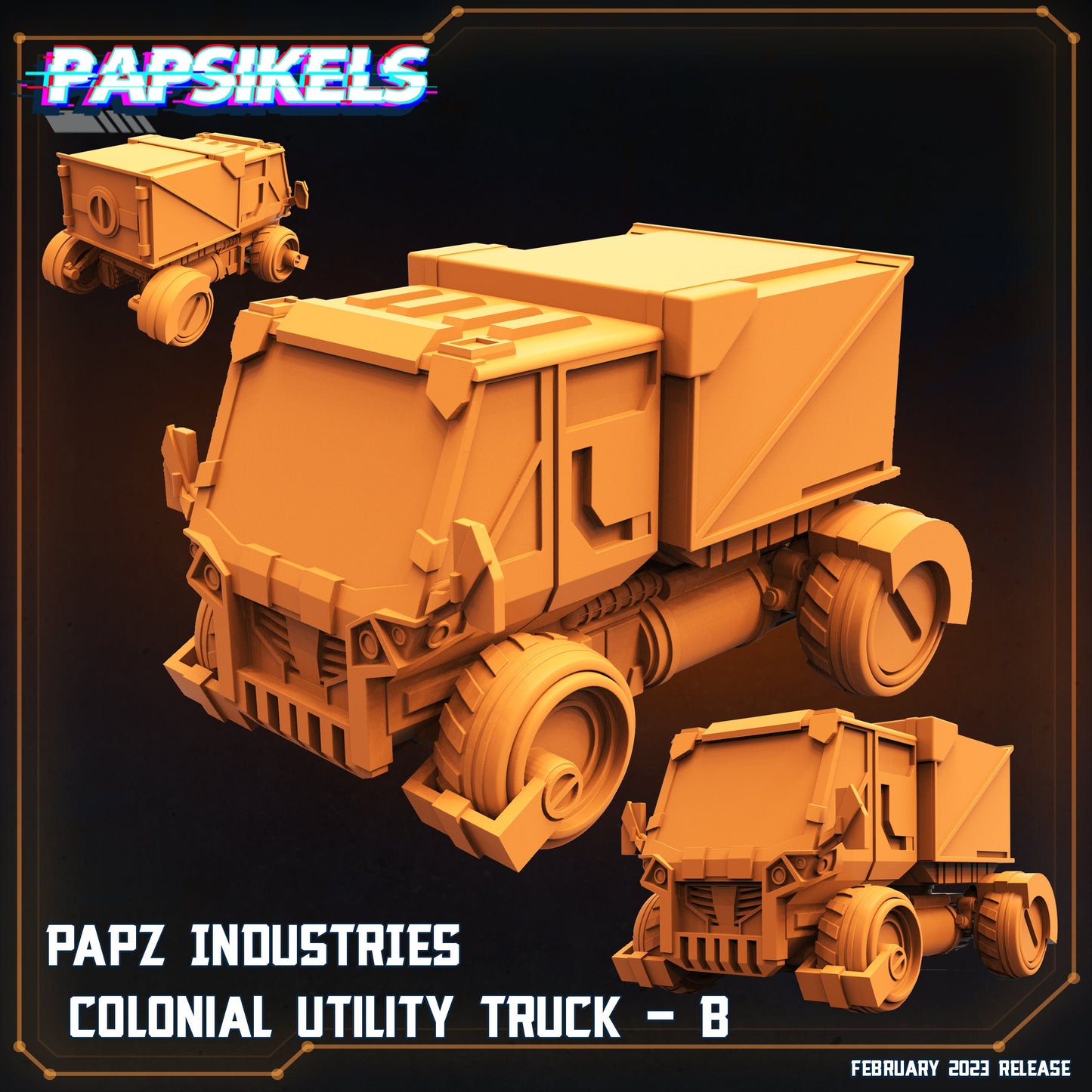 PAPZ Industries Colonial Utility Truck - B
