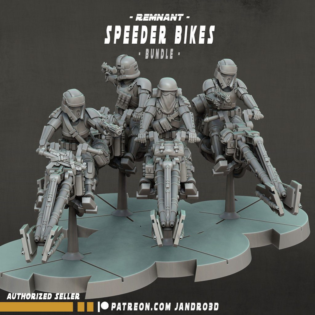Remnant - Speeder Bikes Bundle - Set of 4