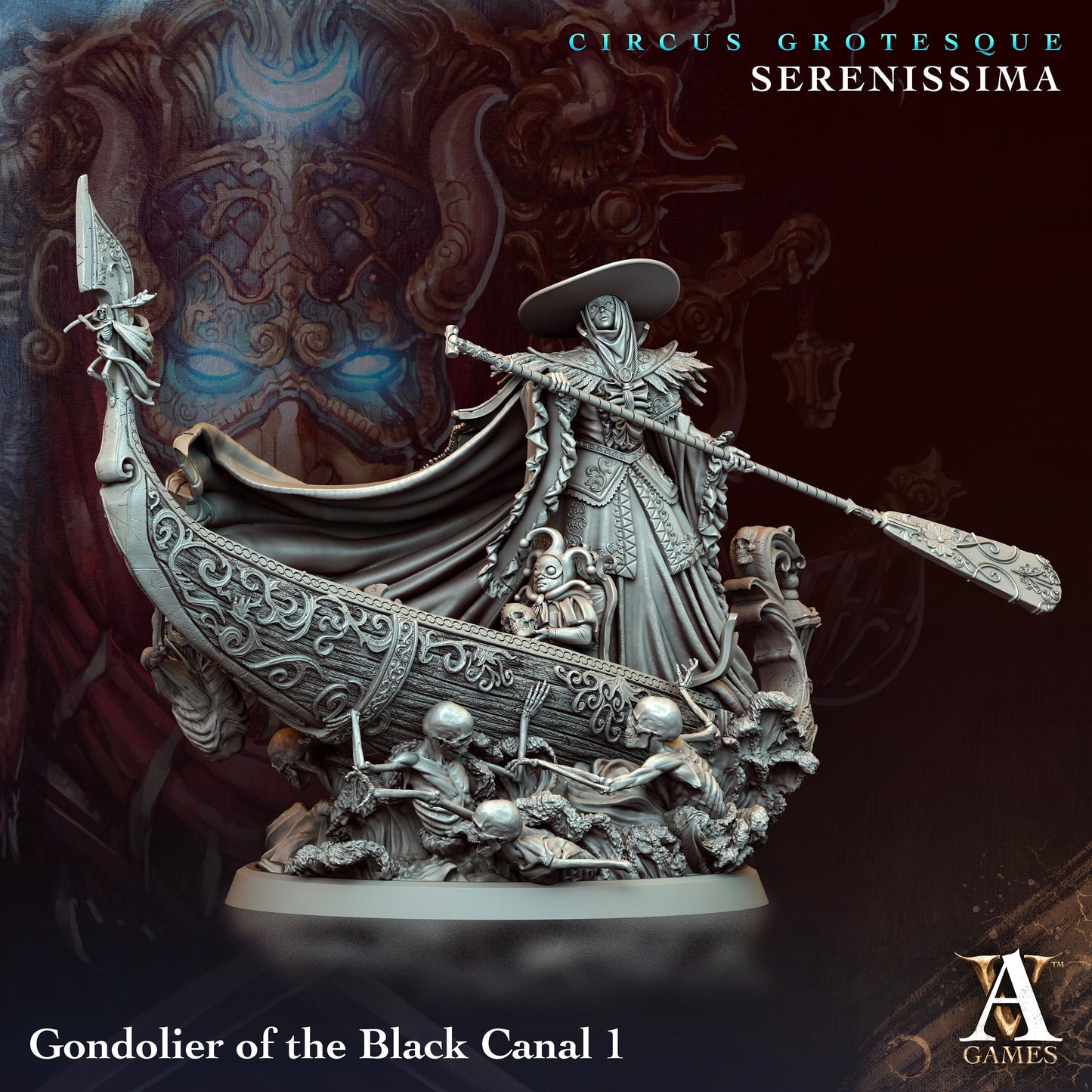 Gondoliers of the Black Canal - v1