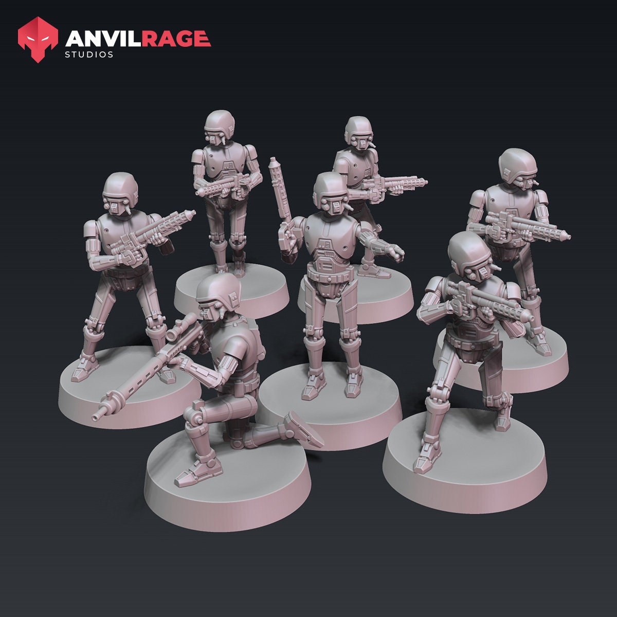 Assassination Droids - Set of 7