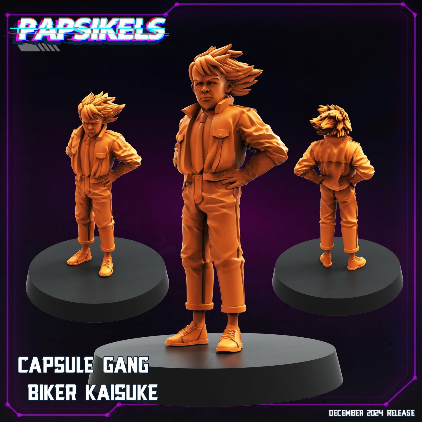 Capsule Gang Biker Kaisuke