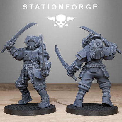 Tarion Melee Infantry - Set of 10 | Grimdark | Sci-Fi Future | Tabletop Wargaming