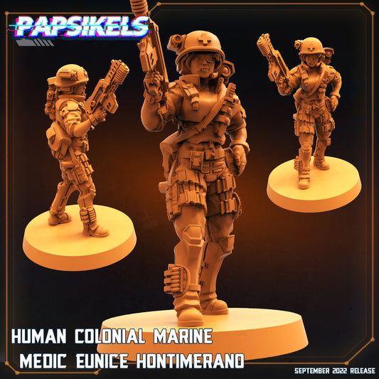 Human Colonial Marine Medic - Eunice Hontimerano