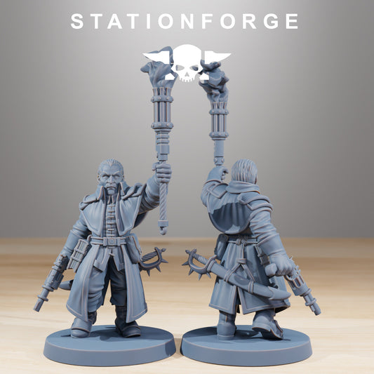 National Guard - Inquisitor 5 - Witch Hunter | DnD Miniatures  | Wargame Proxy Minis | Sci-Fi | Cyberpunk