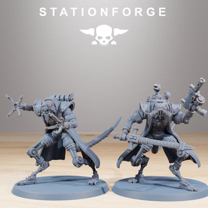 Raticus Curdsters - Set of 10 |  Wargame Proxy | Sci-Fi | Cyberpunk