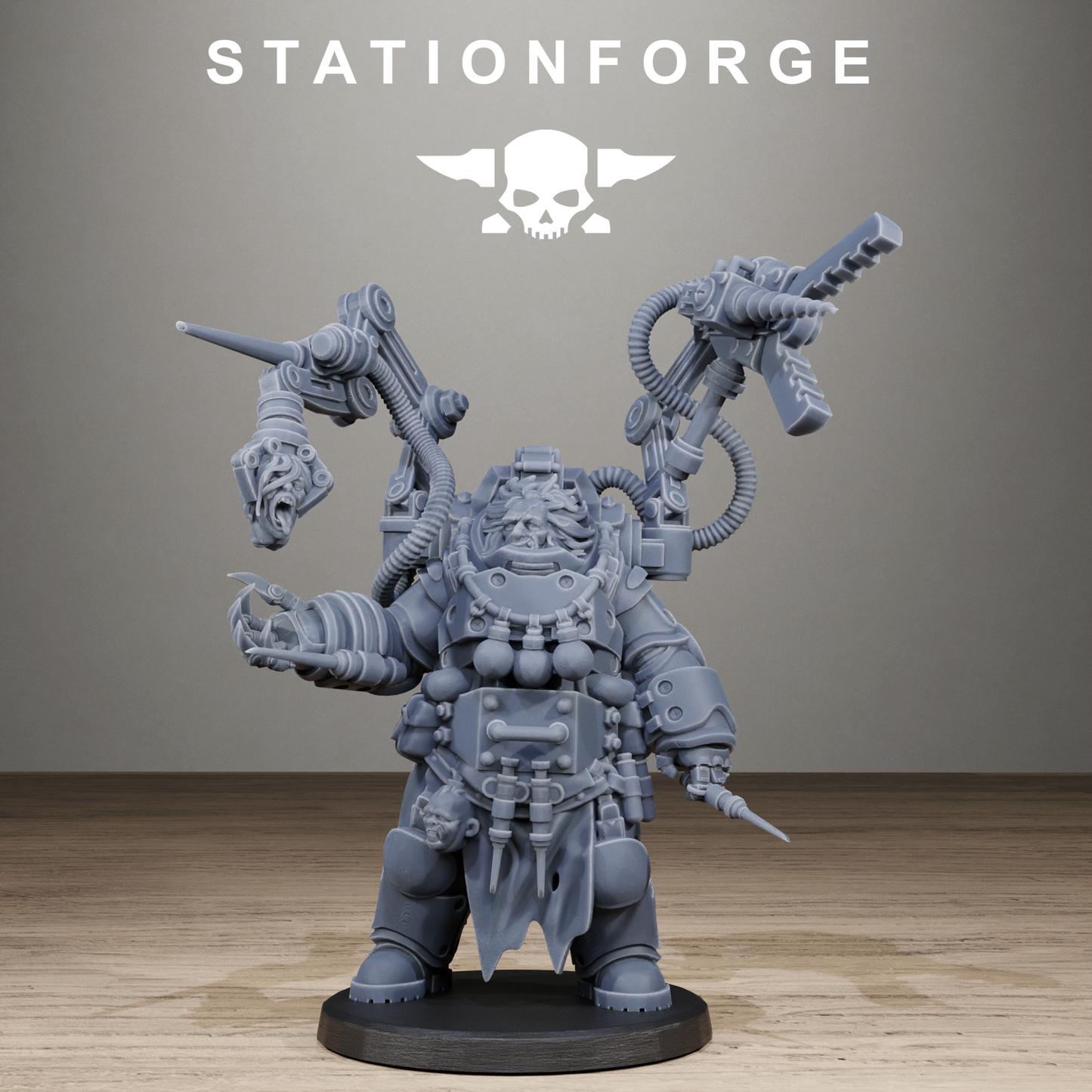 Techno Savages Vernaxers - Set of 10 (unpainted)