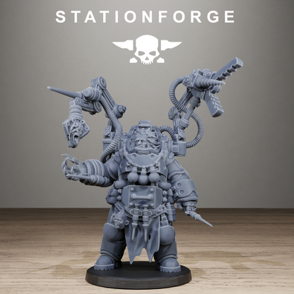 Techno Savages Vernaxers - Set of 10 (unpainted)