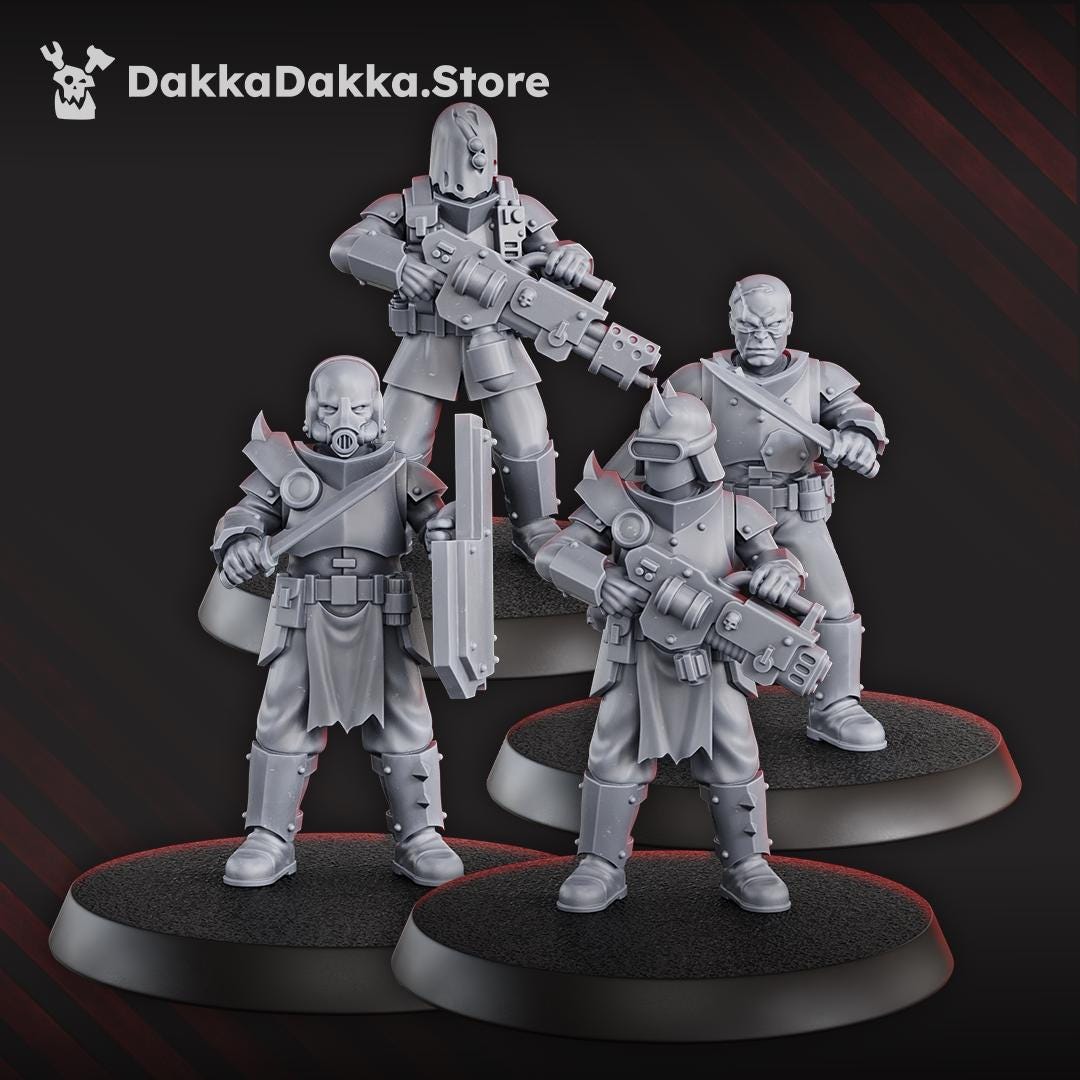 Maverick Cultists Squad - Set of 15 | Grimdark | Sci-Fi Future | Tabletop Wargaming