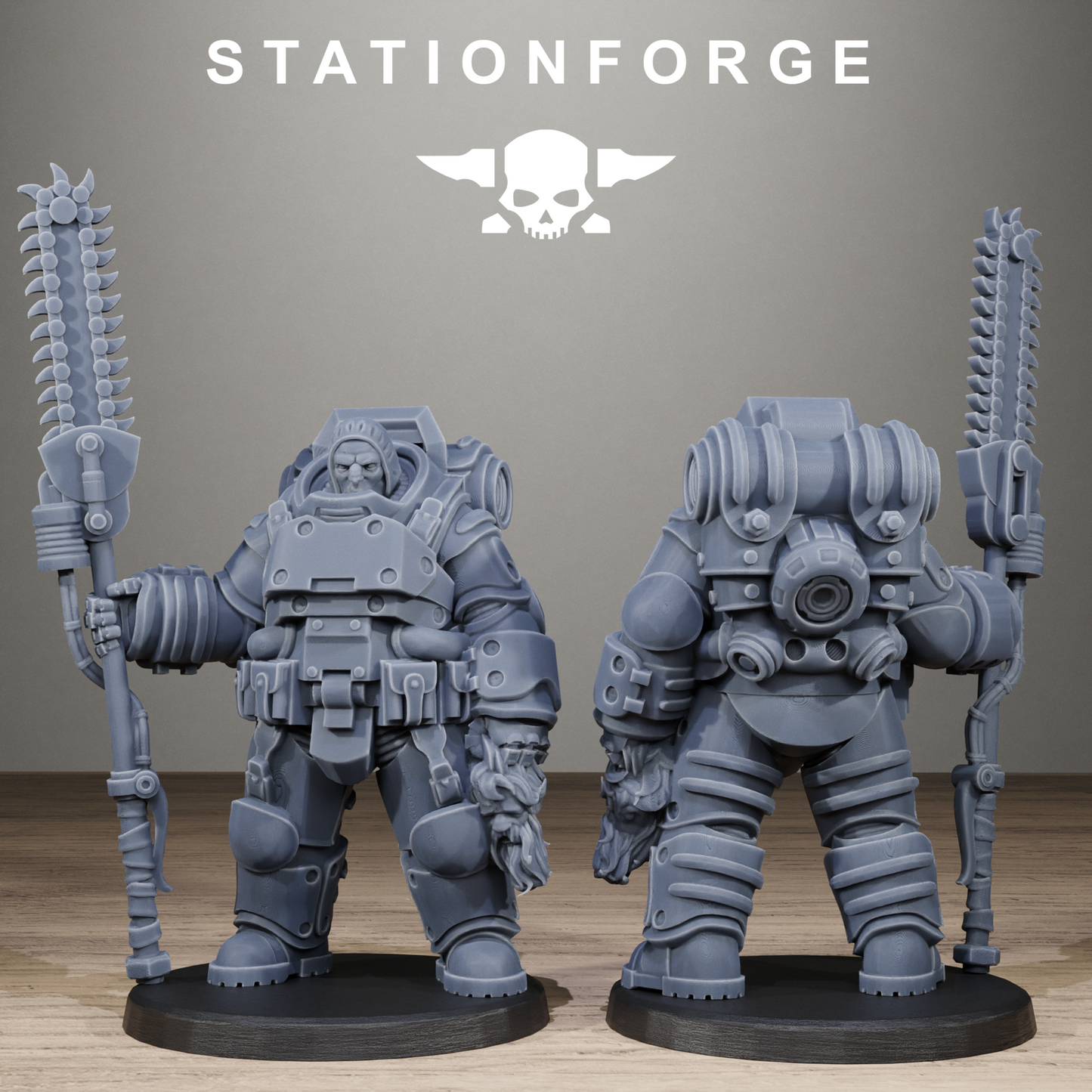 Techno Savages Vernaxers - Set of 10 (unpainted)