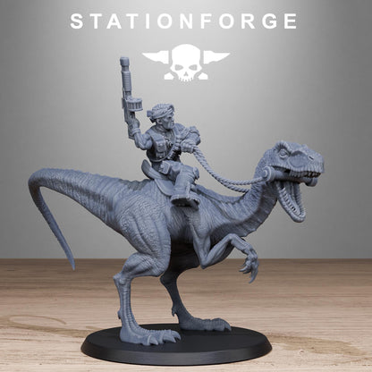 GrimGuard Jungle Raptors - Set of 10 | Grimdark | Sci-Fi Future | Tabletop Wargaming