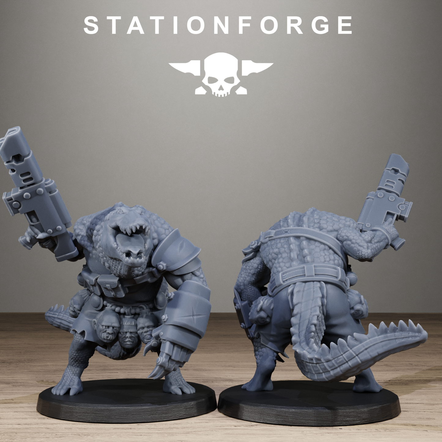 Techno Savages Vernaxers - Set of 10 (unpainted)