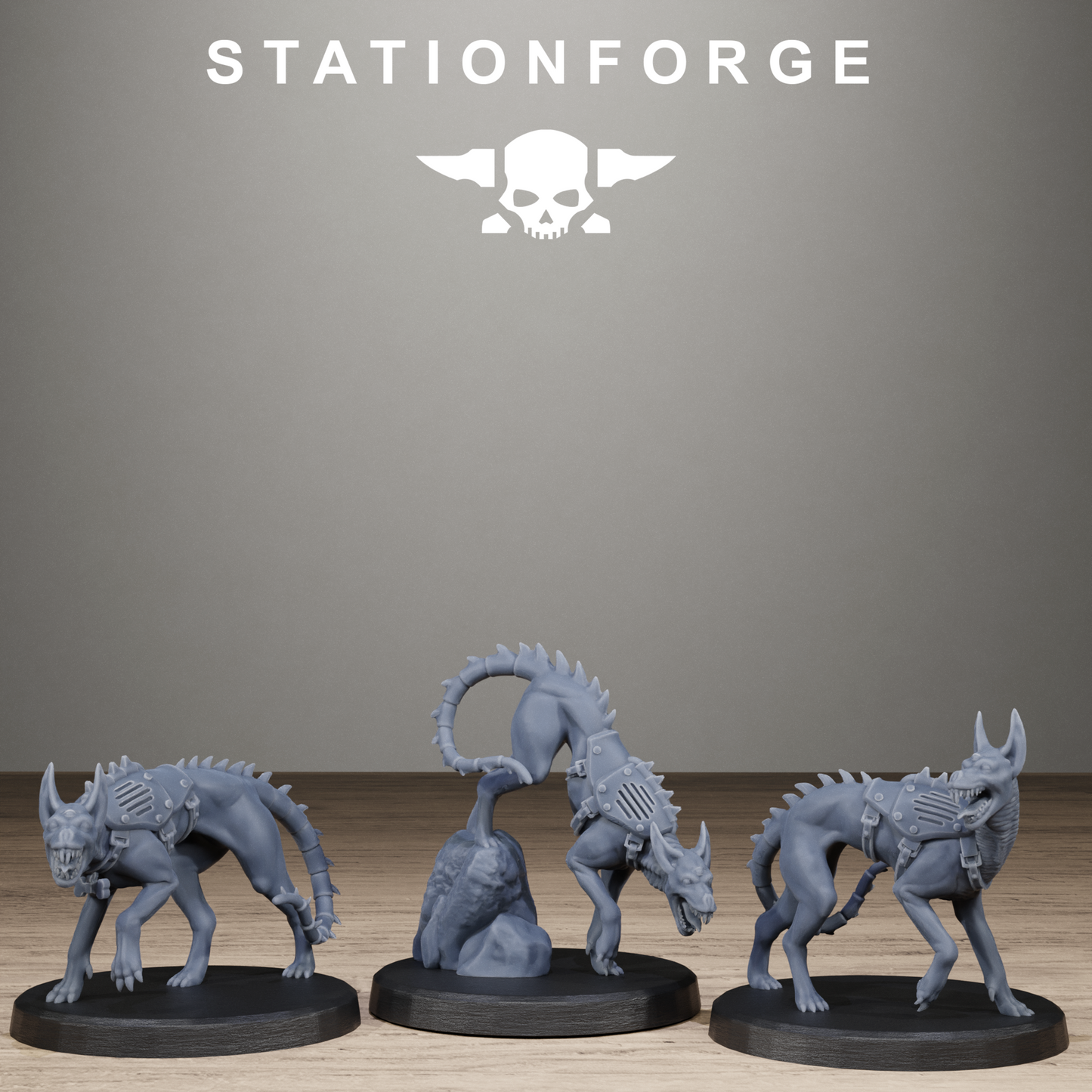 Techno Savages Vernaxers - Set of 10 (unpainted)