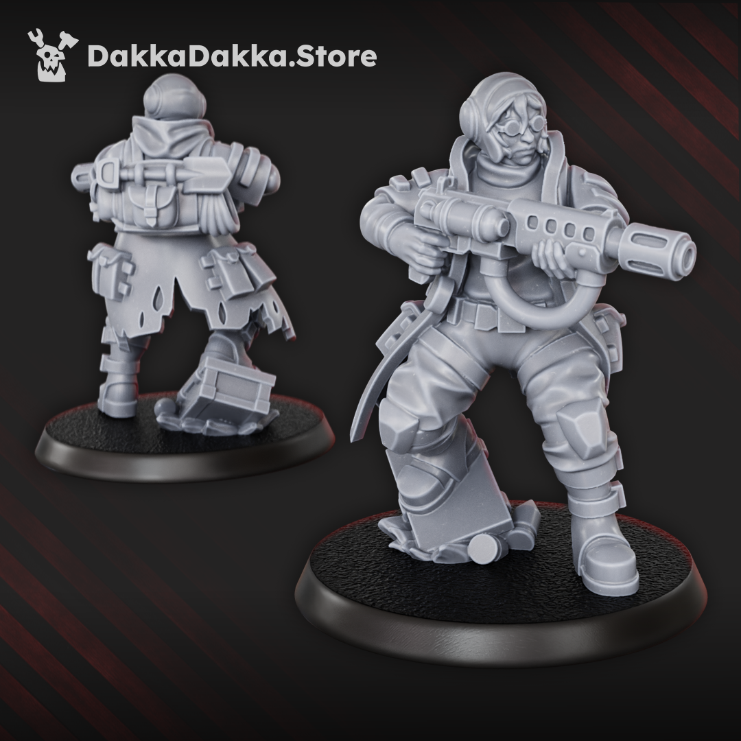 The Alcal Rats Infantry Squad - Set of 15