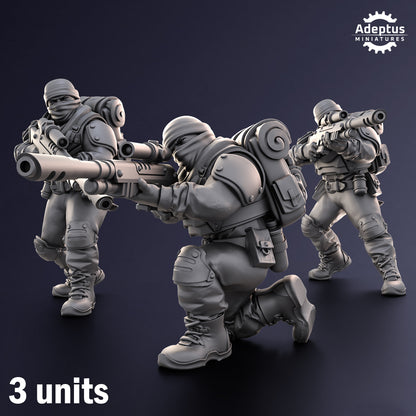 Snipers - Sandshroud Battalion - Set of 3