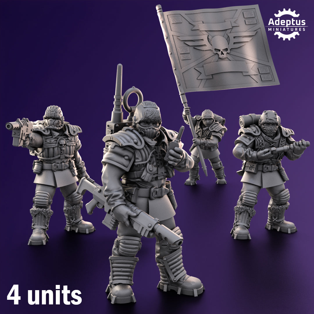 Command Squad - Stormworn Troops - Set of 4