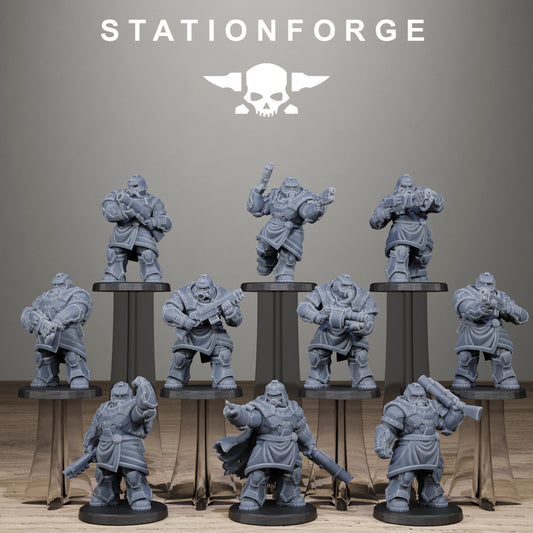 GrimGuard Skull Wardens - Set of 10