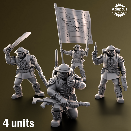 Command Squad - Sunclaw Regiment - Set of 4