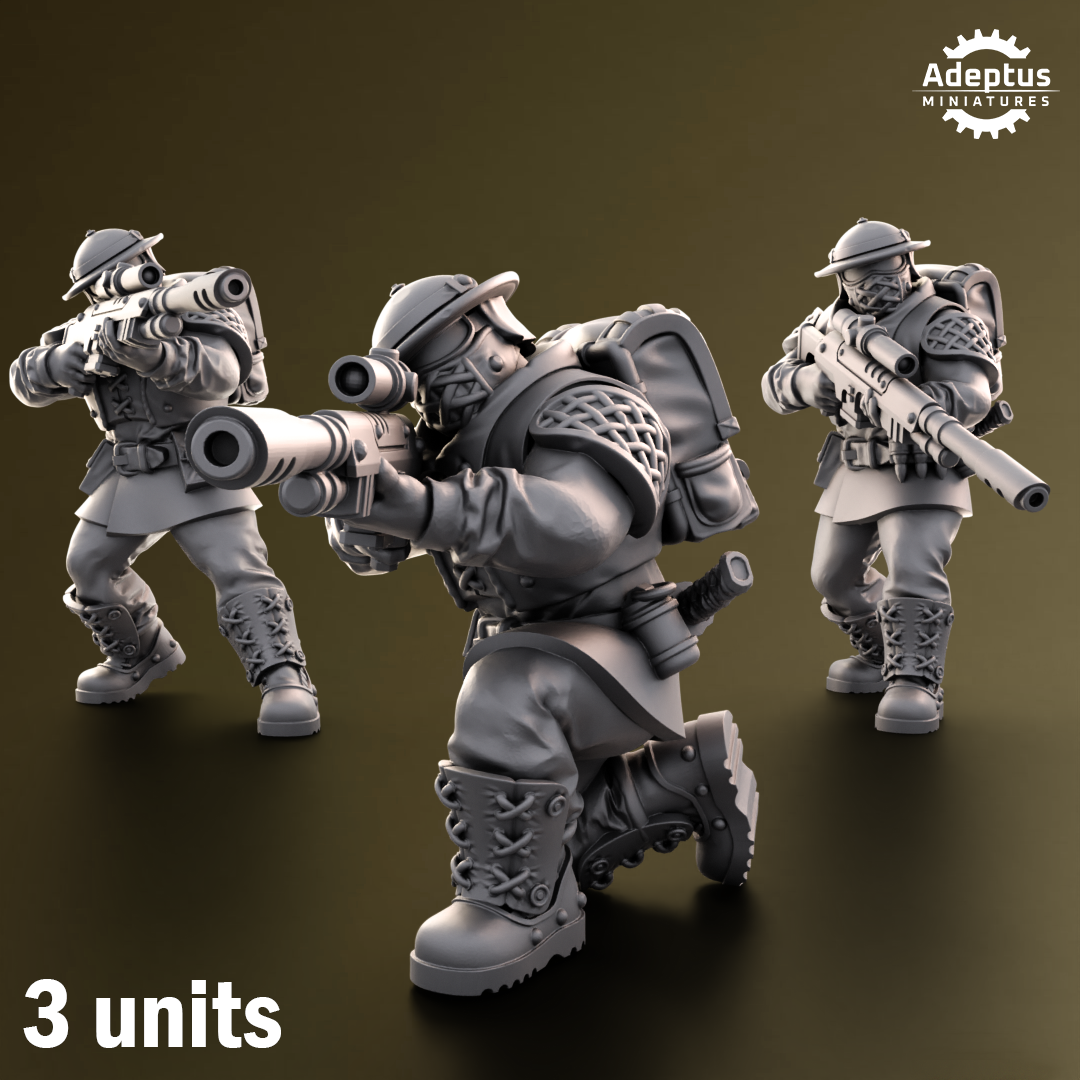 Snipers - Sunclaw Regiment - Set of 3