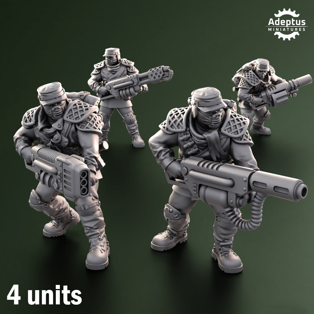 Special Weapons - Sunscorch Regiment - Set of 4