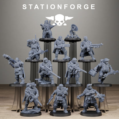 FreeGuard Siege Infantry - Set of 12
