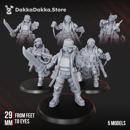 The Alcal Rats Masters Squad - Set of 5