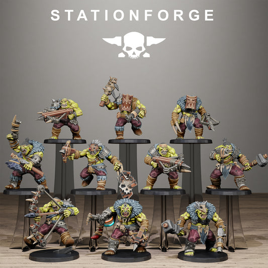 Orkaz Wild Squad - Set of 10 (unpainted)