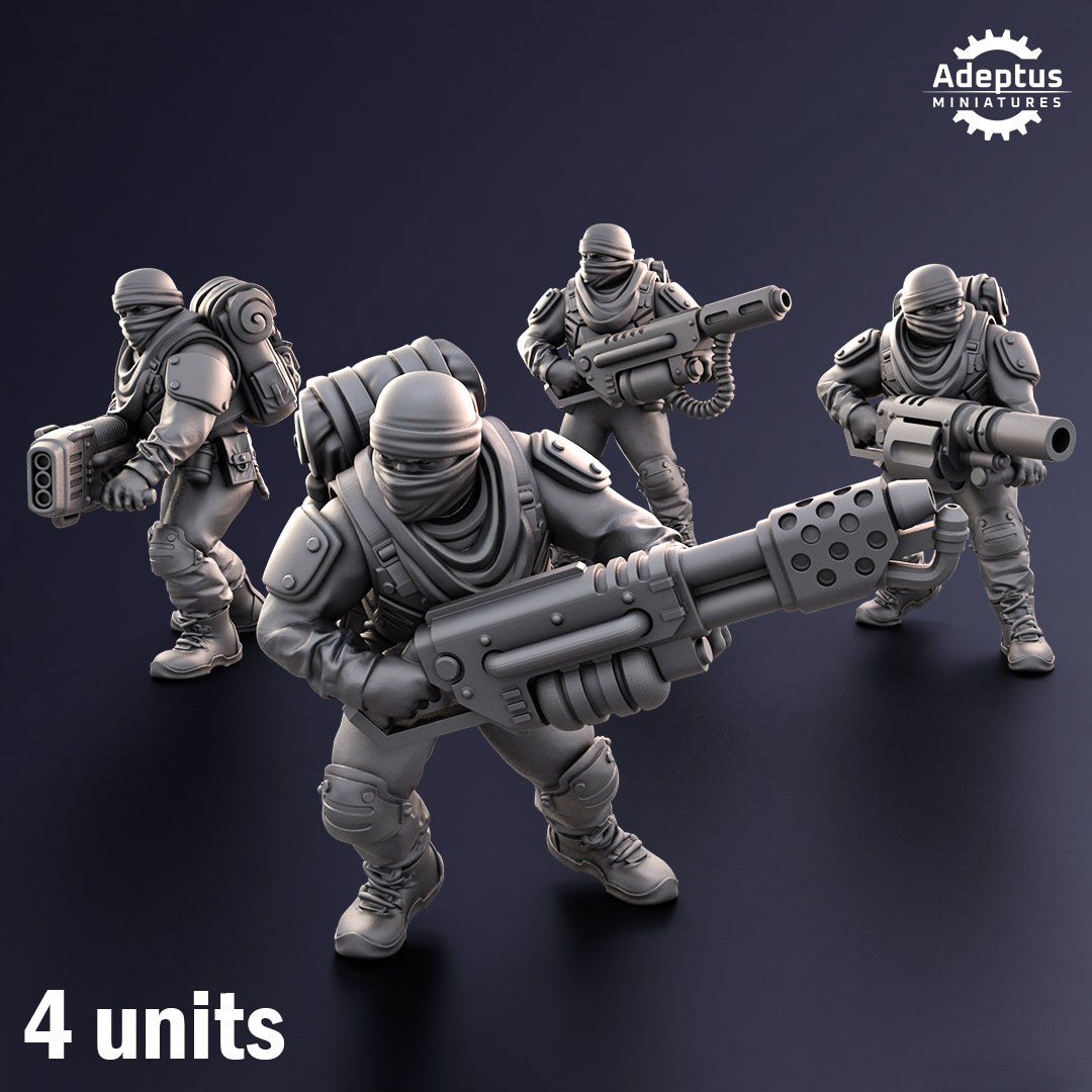 Special Weapons - Sandshroud Battalion - Set of 4