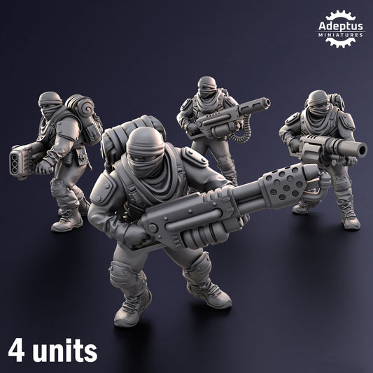 Special Weapons - Sandshroud Battalion - Set of 4