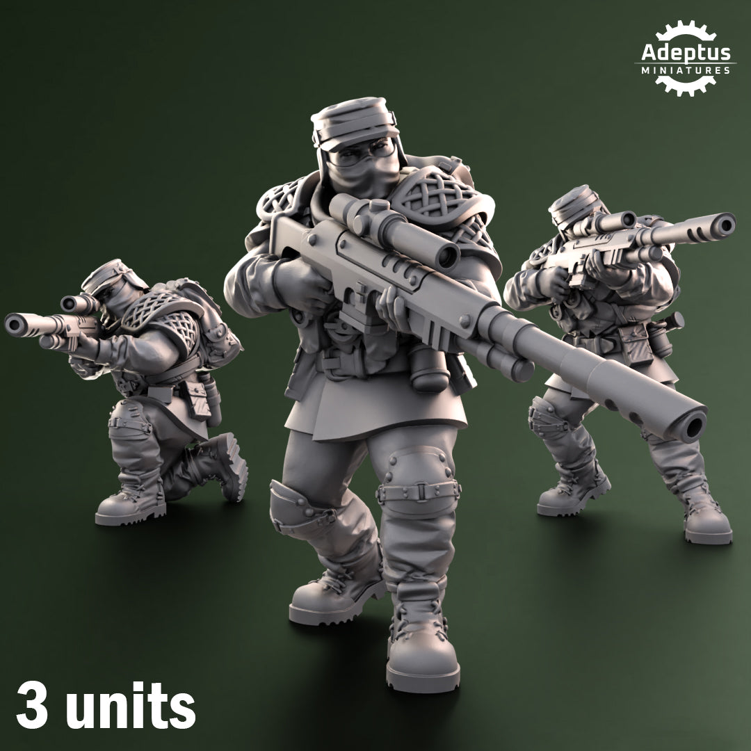 Snipers - Sunscorch Regiment - Set of 3