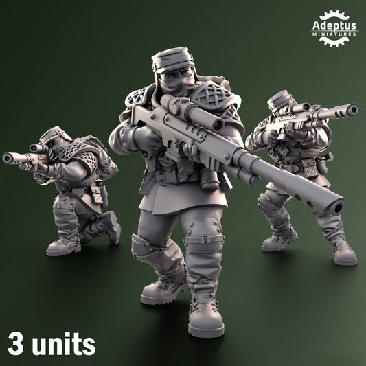 Snipers - Sunscorch Regiment - Set of 3
