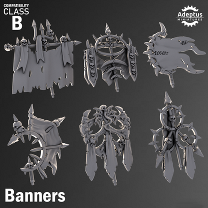 Banners - Renegades and Heretics v3 - Set of 6 Banner Topper Options