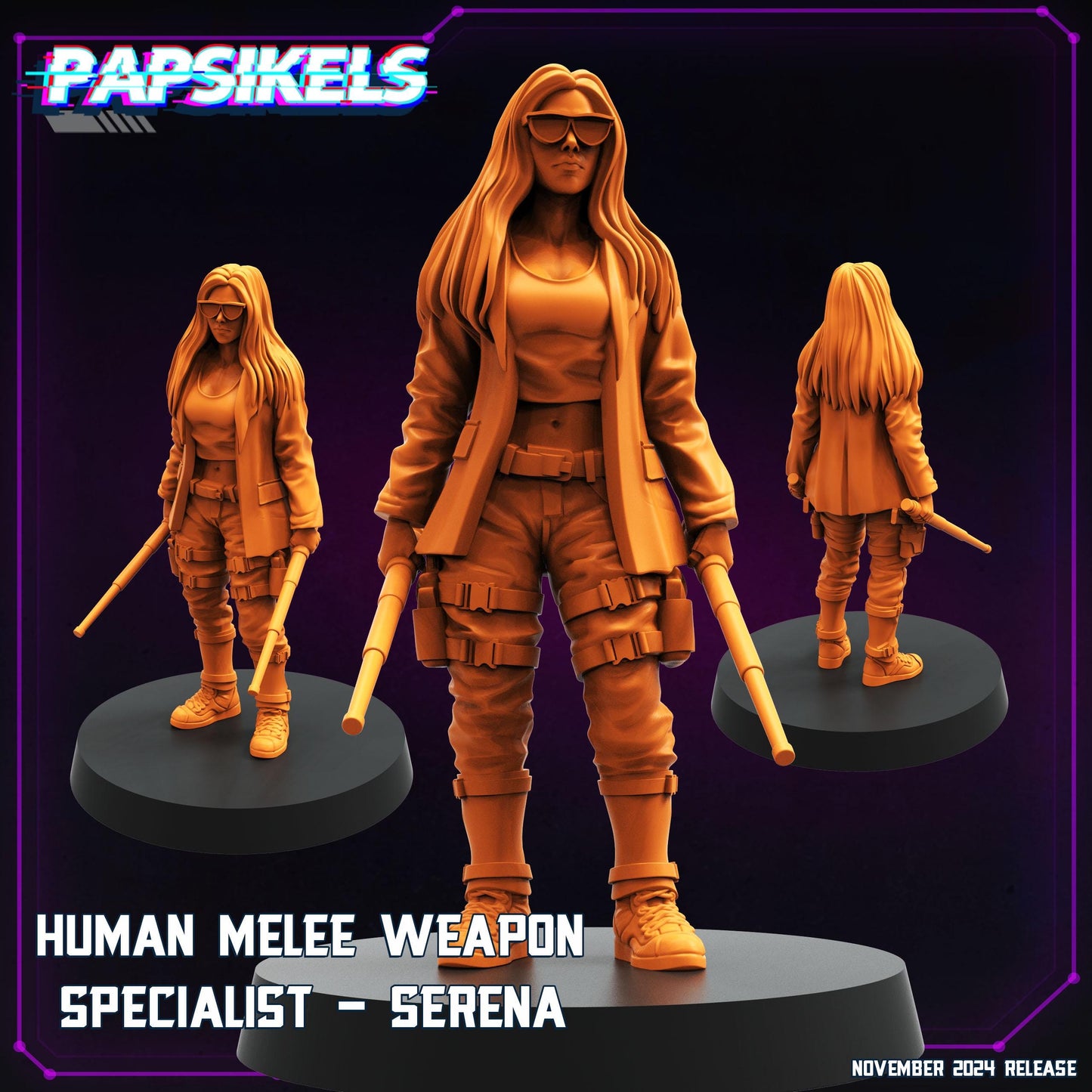 Human Melee Weapon Specialist - Serena