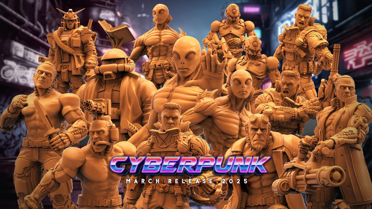 Silicon Cyborg Trooper - 01