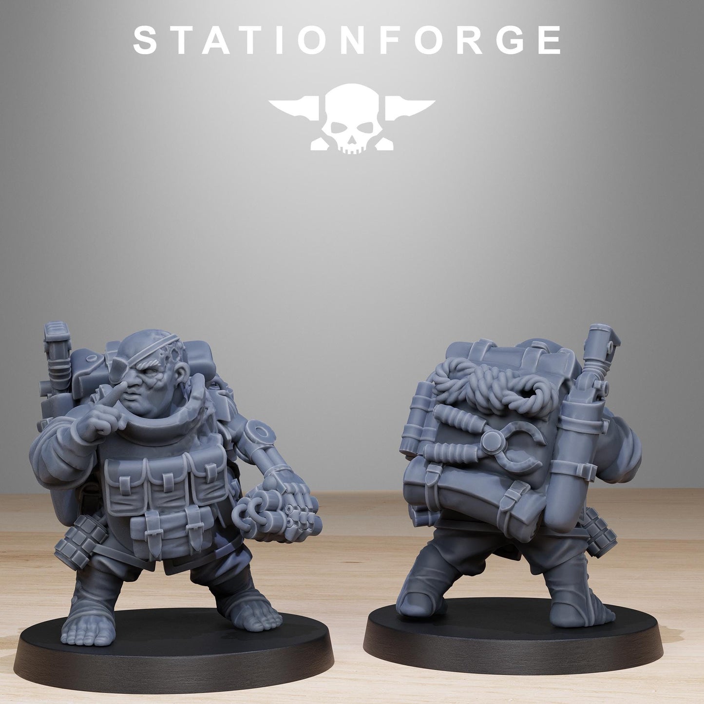 GrimGuard Skulldart Trappers - Set of 13
