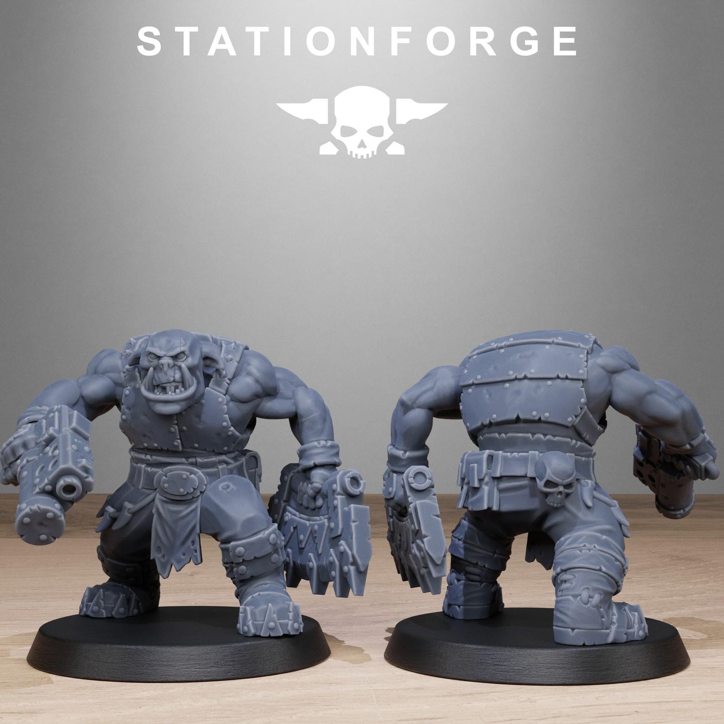 Orkaz Bros Infantry - Set of 10 | Grimdark | Sci-Fi Future | Tabletop Wargaming