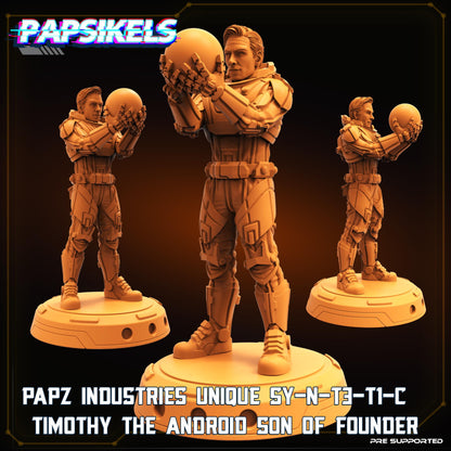 PAPZ  Industries Unique SYynthetic Timothy the Android Son of Founder - v2
