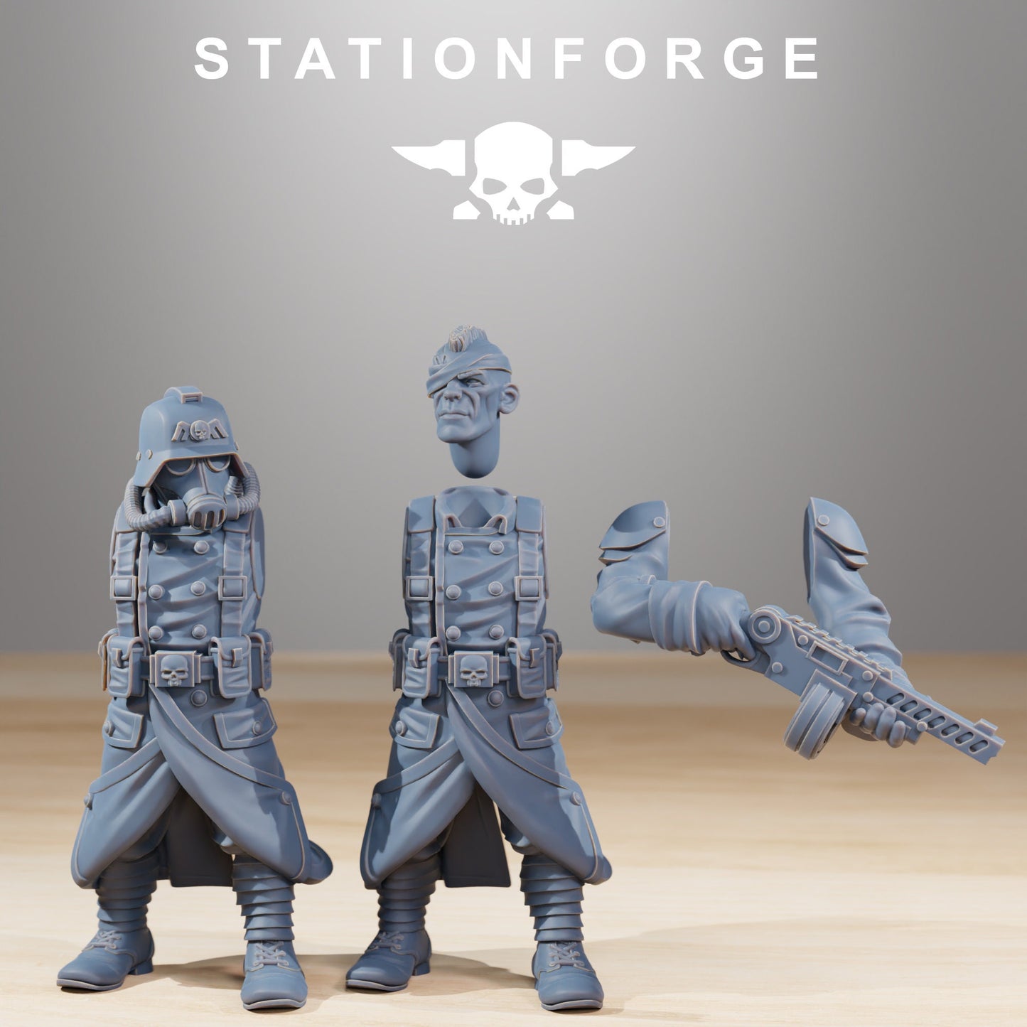 GrimGuard Combatants - Set of 10