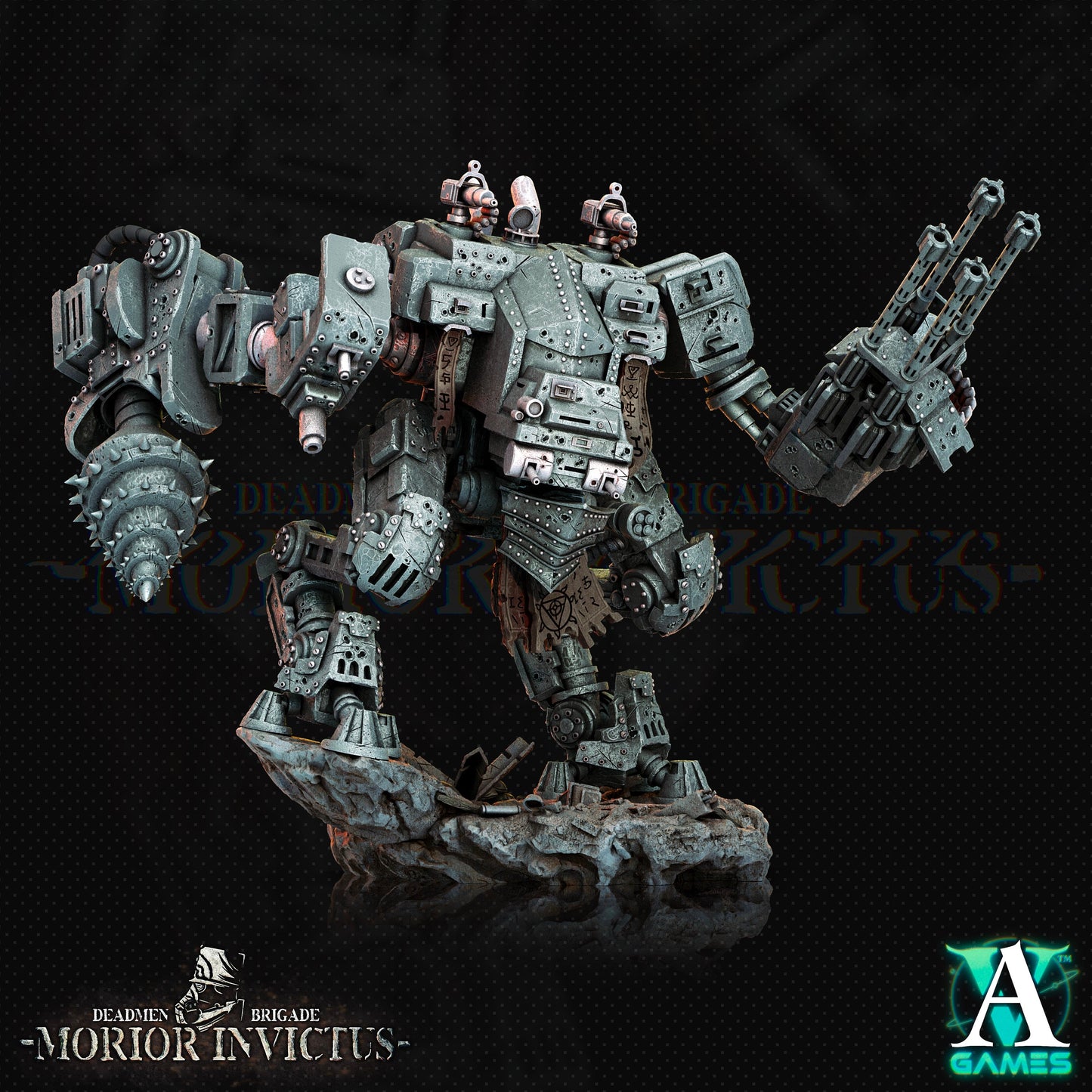 Morior MK-18 Paladin Mech - 03  | Sci-Fi | CyberPunk