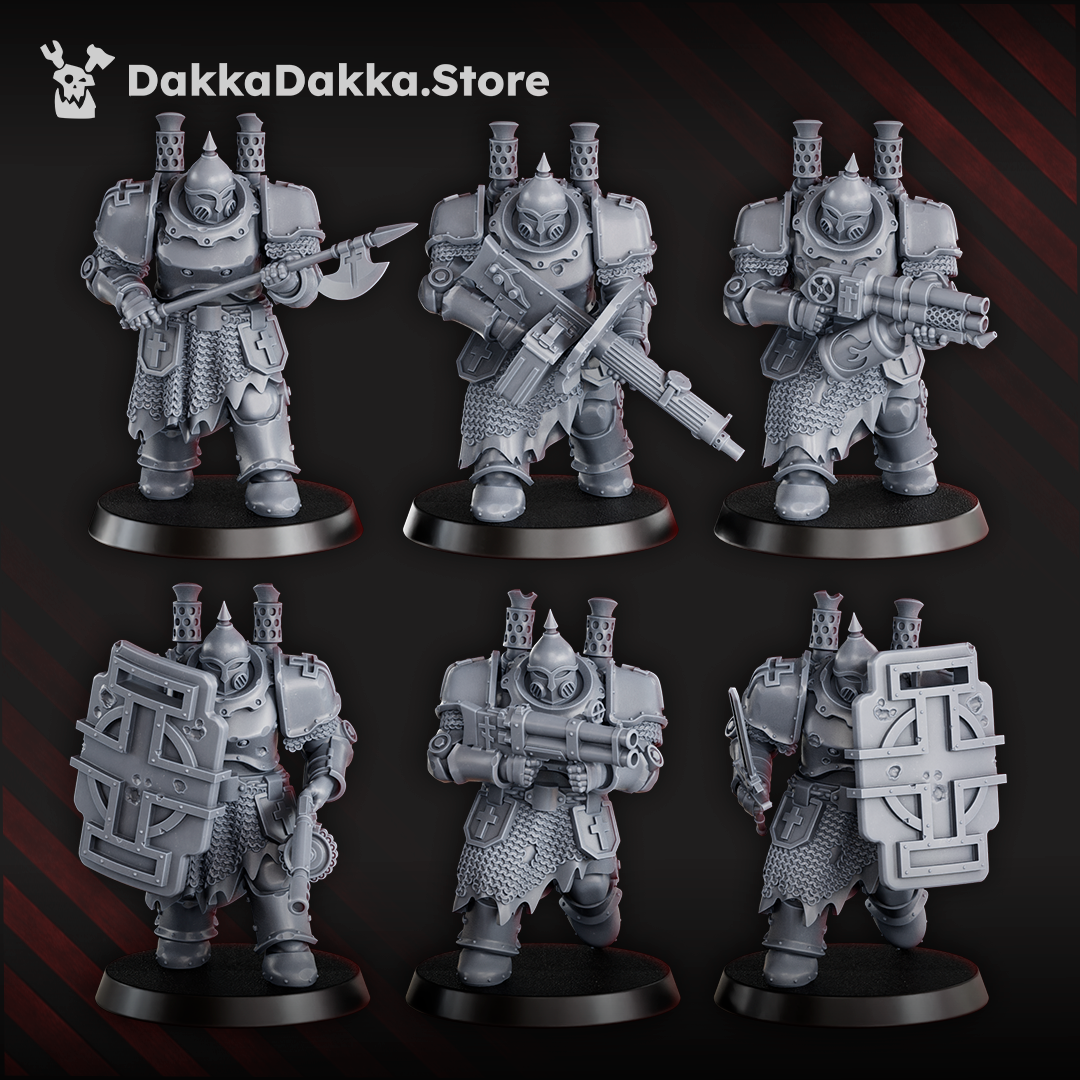 Heavy Bogatyr Squad - Set of 6