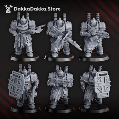 Heavy Bogatyr Squad - Set of 6