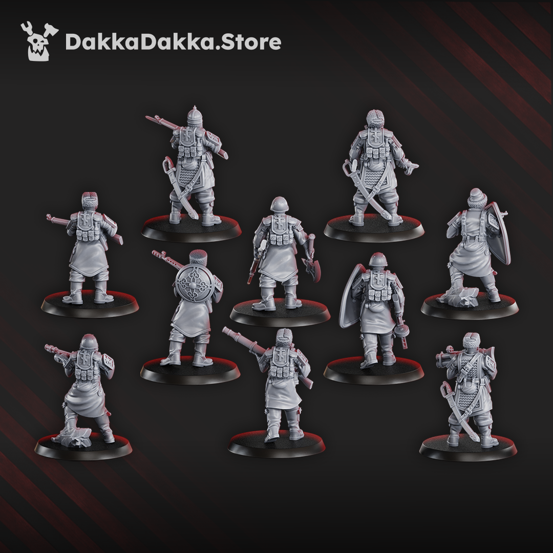 Red Druzhina Squad  - Set of 10