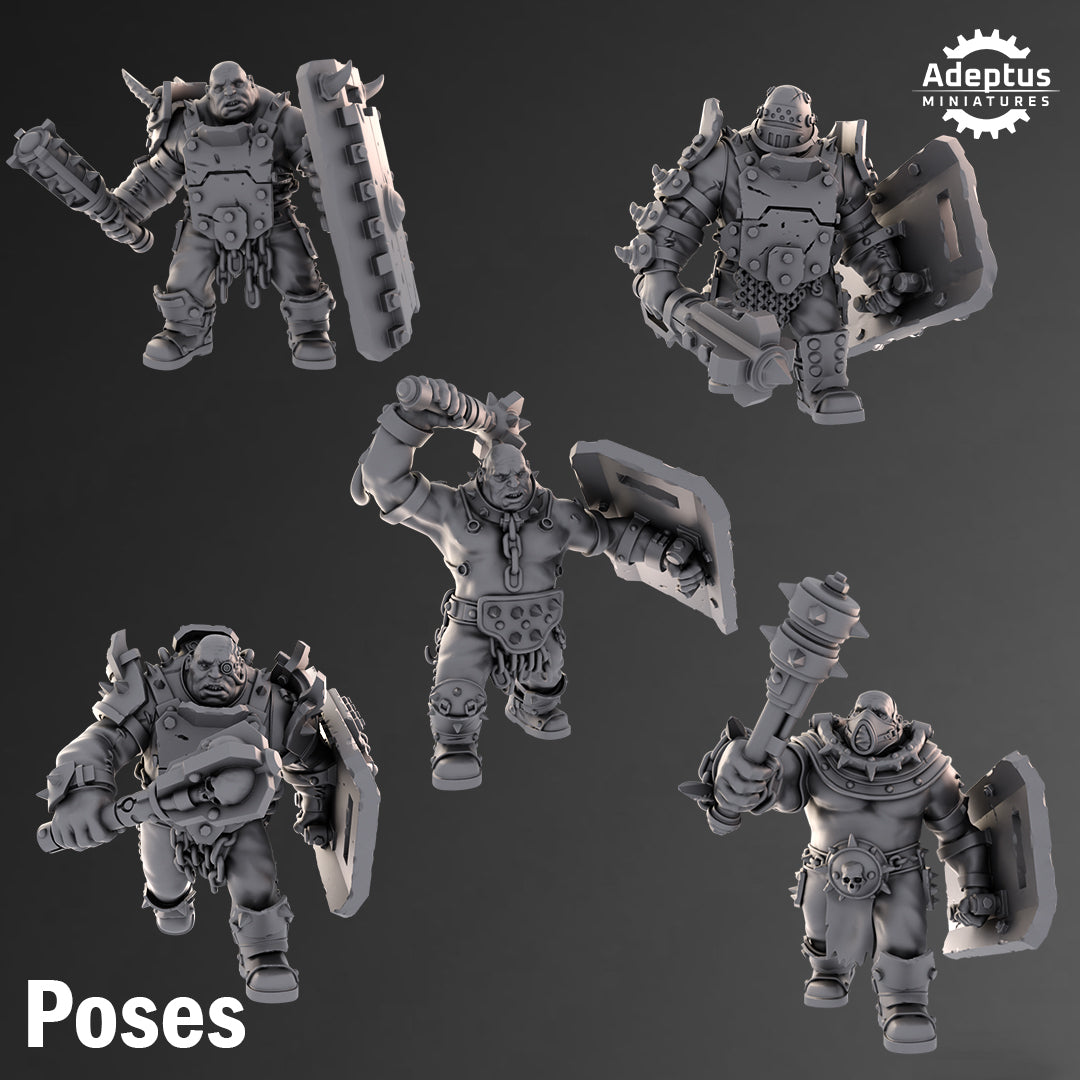 Abhuman Brutes - Renegades and Heretics - Set of 5