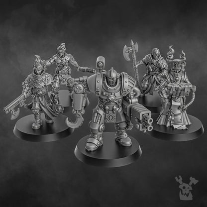 Holy Department of Heretical Investigations 1 - Set of 5