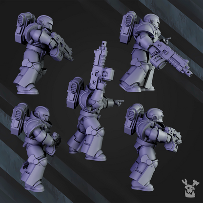 Fraten Knights Tactical Squad 1 - Set of 5